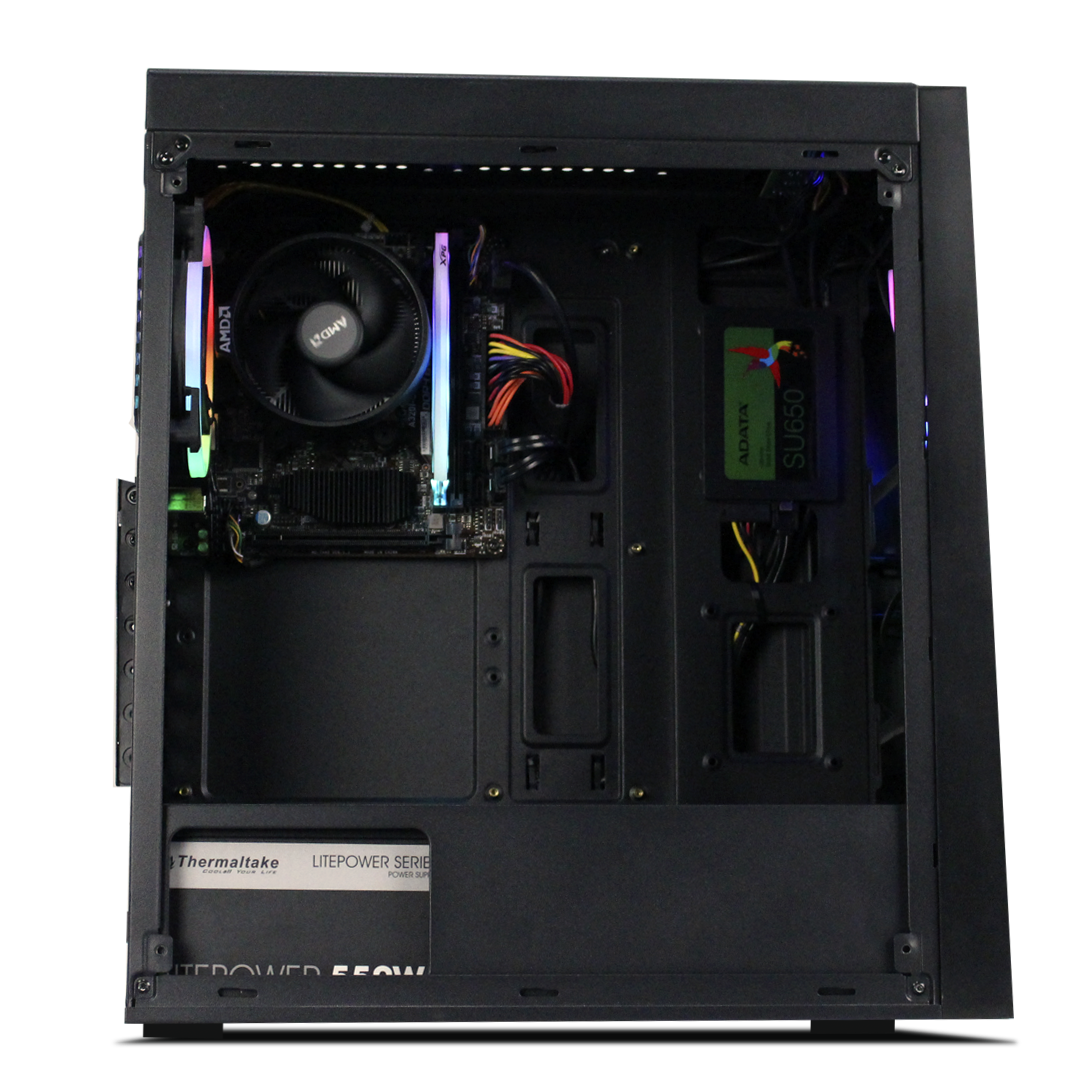 PC Gamer Master Race PC ® AMD® Ryzen™ 5 PRO 4650G / AMD® Radeon ™ Vega 3 / 8GB / 250GB M.2
