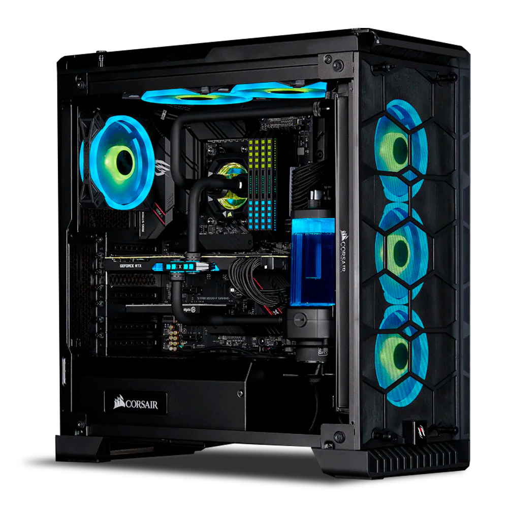 PC Liquid Series Master Race PC ® AMD® Ryzen™ 9 5900X / NVIDIA GeForce RTX 3090 FTW3 / 32GB RAM / 500GB M.2 Nvme / 1TB