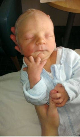 William as a newborn