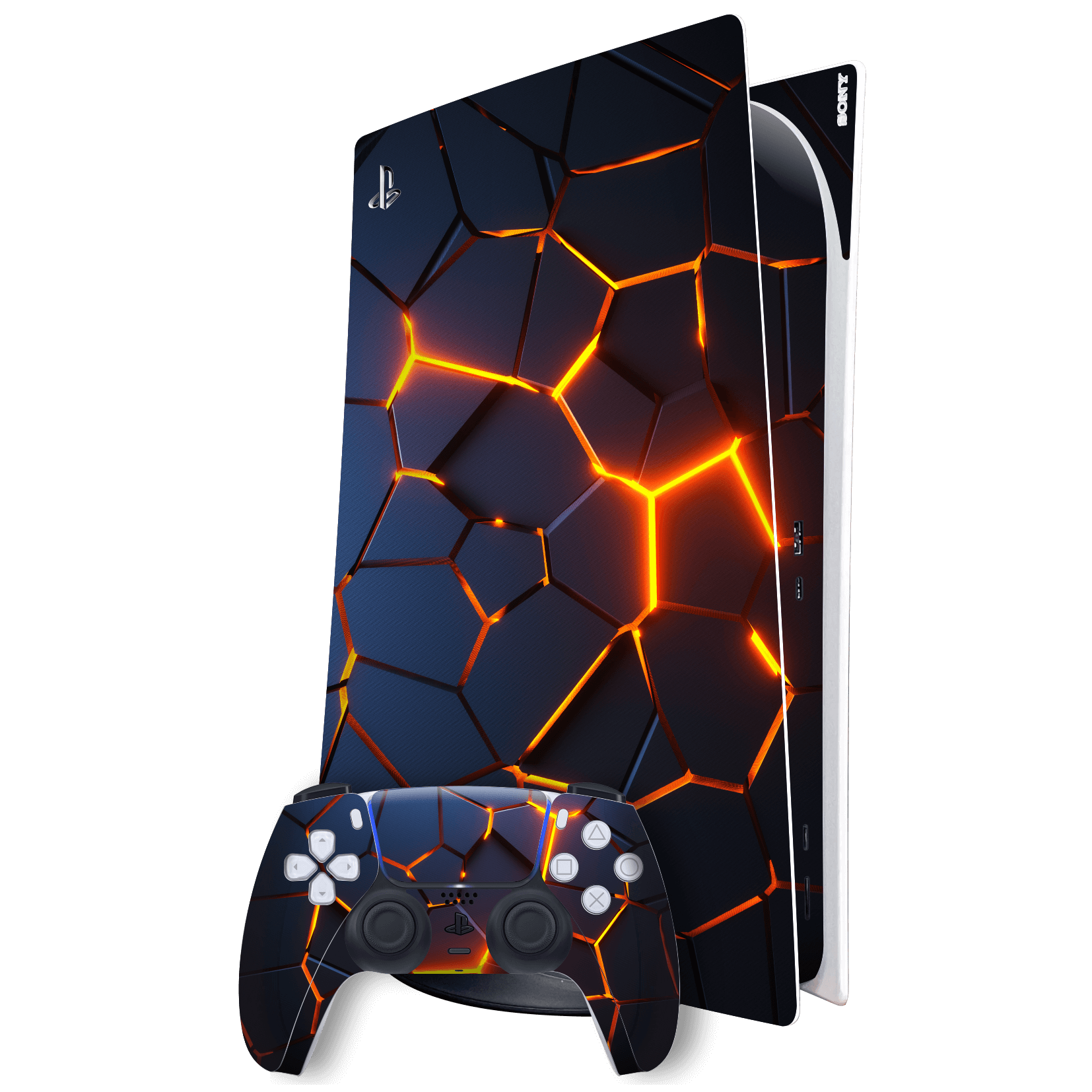 PlayStation 5 (PS5) DIGITAL EDITION SIGNATURE THE CORE Skin