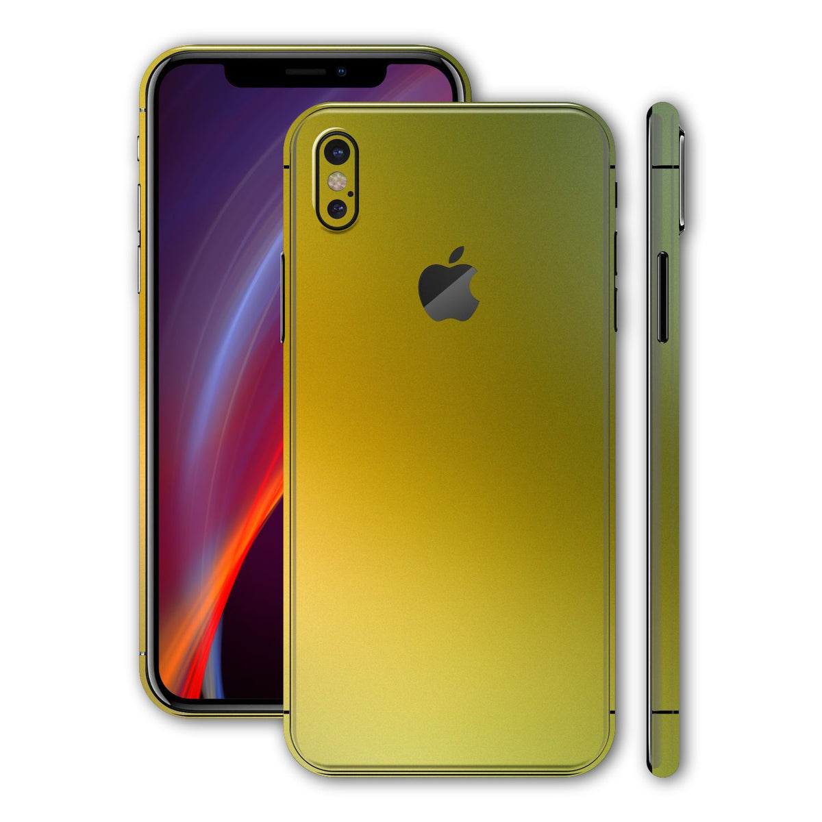 Iphone X Chameleon Nephrite Gold Skin Wrap Decal Easyskinz