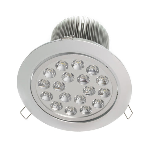 6 3 18w Led Recessed Downlight With Gimbal Head Aspectled