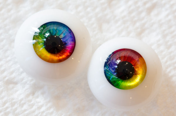 Rainbow - urethane eyes