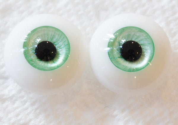 Shimmermint - mint urethane eyes