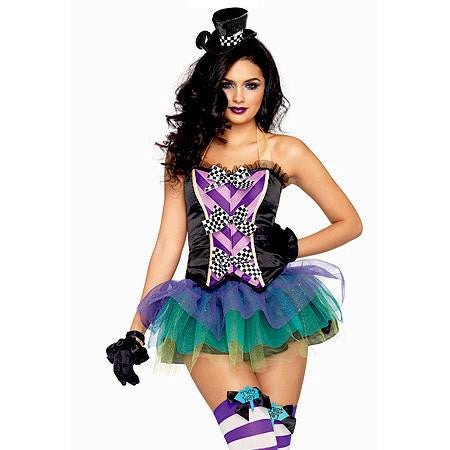 FOUR PIECE MAD HATTER COSTUME