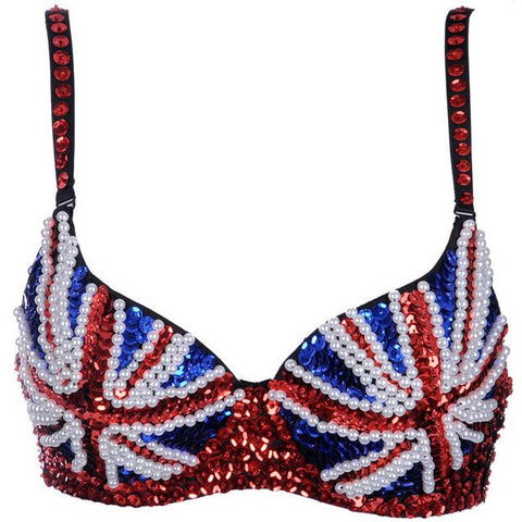 ATOMIC UK FLAG BRA TOP