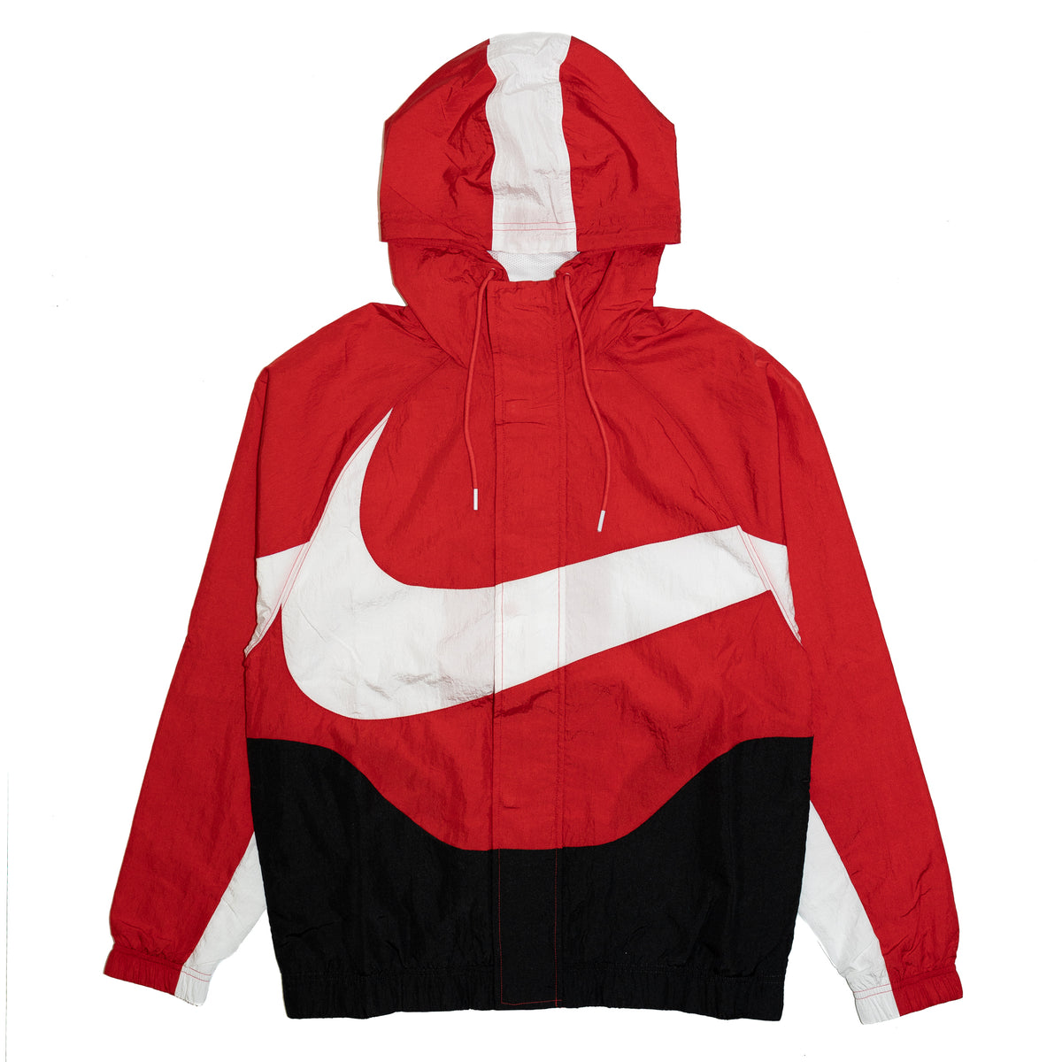 nike red swoosh jacket