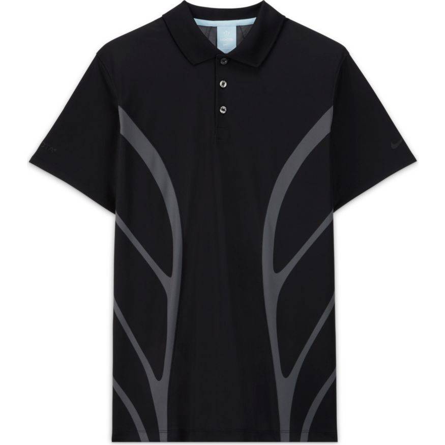 Nike NOCTA Golf Printed Polo 'Black'