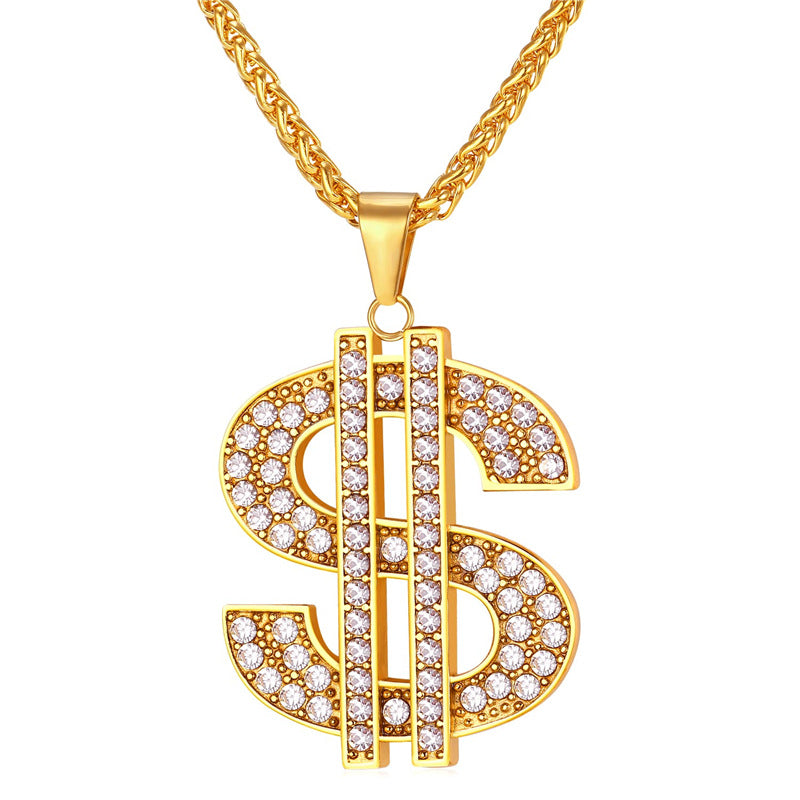 gold chain money sign