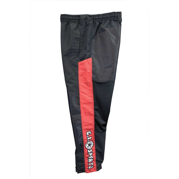 GI Sportz Grind Paintball Pants - Black / Red - Fearless Paintball