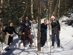 Hikers on Hunter Mountain