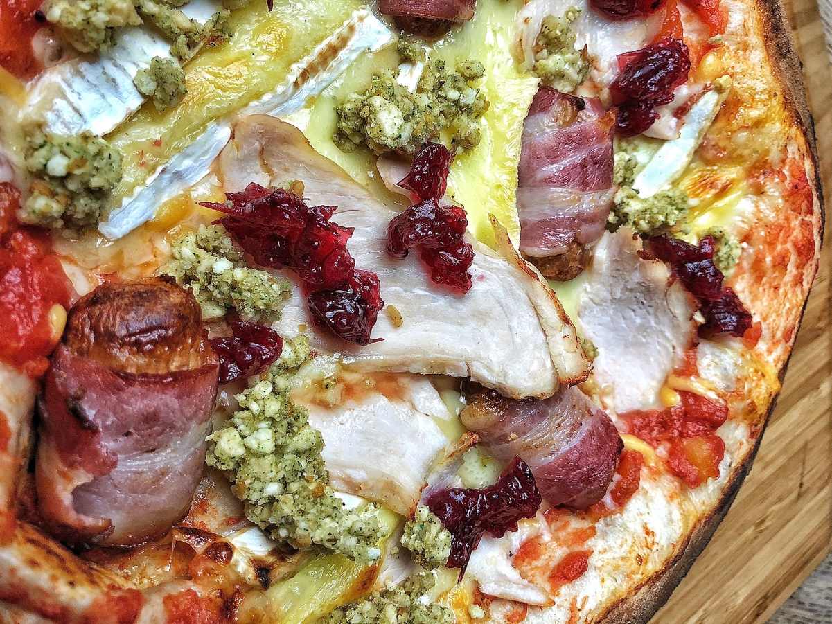 Weihnachten alles Pizza