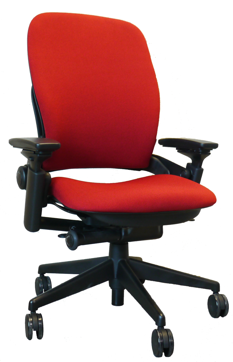 steelcase leap red