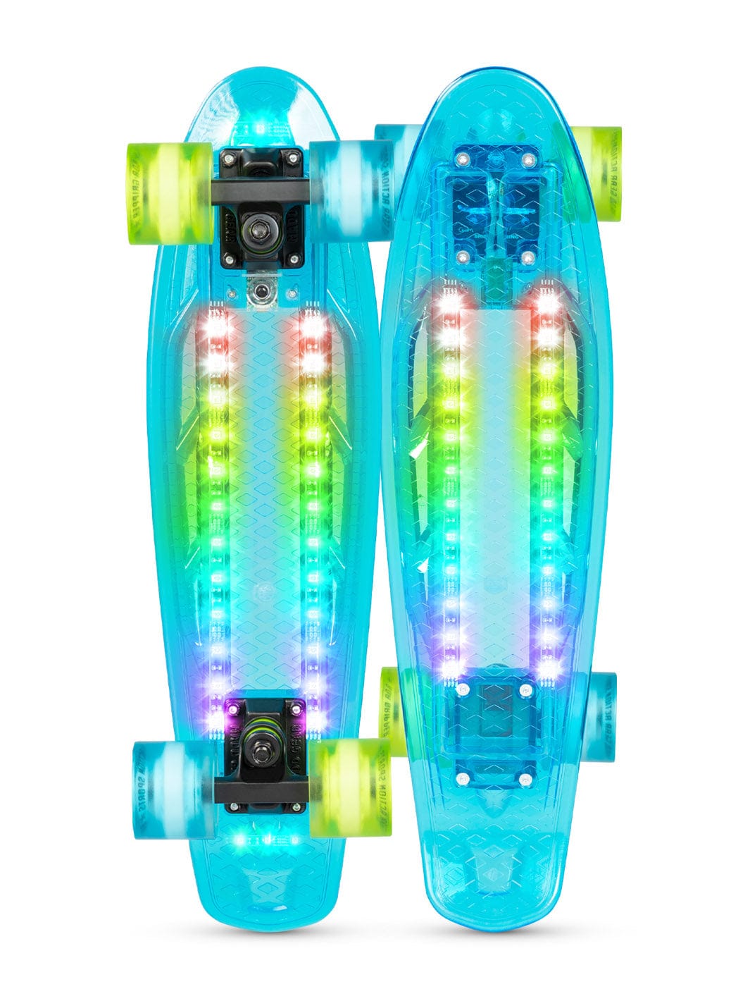 Gastvrijheid Altijd Prik 22" LED Light Up Retro Skateboard Complete Penny Style Board – Madd Gear
