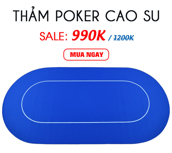 Thảm Poker Cao Su