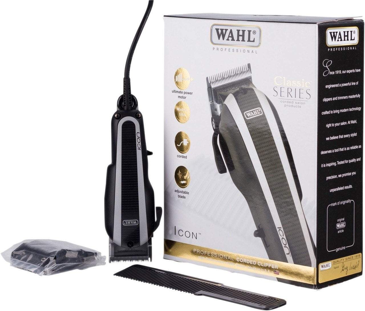 wahl icon corded clipper