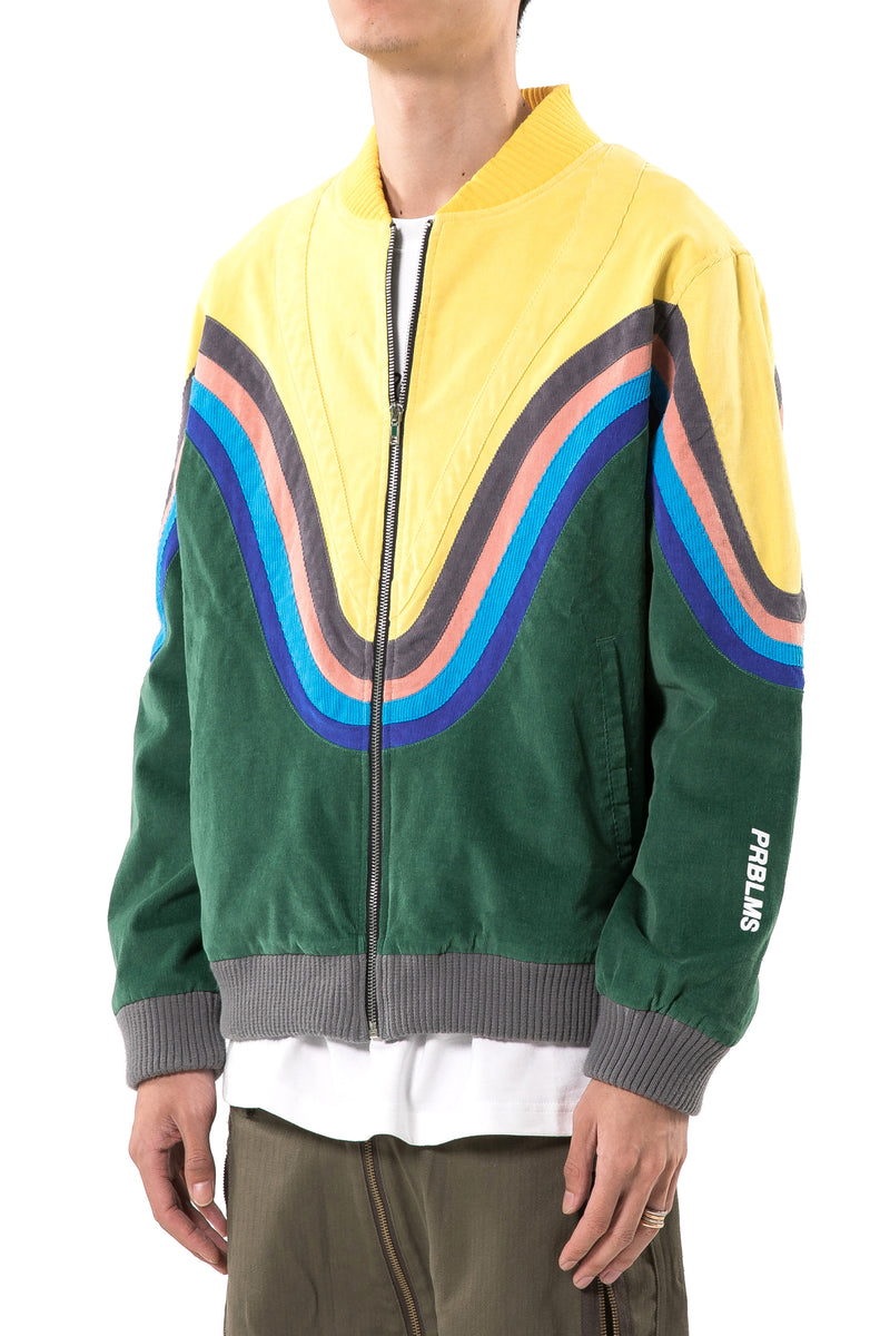 PRBLMS 1/97 CORDUROY BASEBALL JACKET 