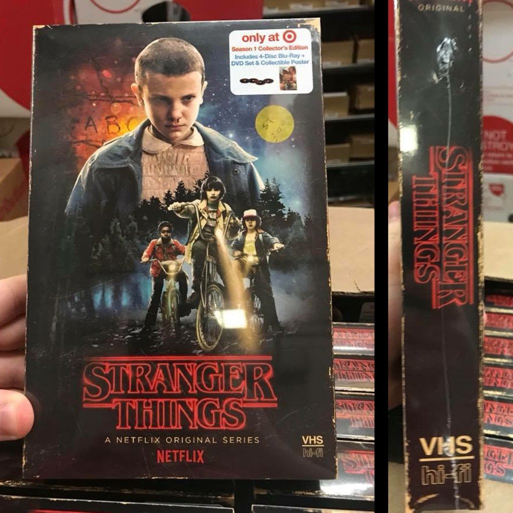 commonplace emotional receipt Netflix and Target to Release Exclusive STRANGER THINGS Season One Blu –  Lunchmeat