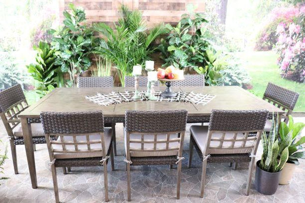 9 piece patio dining