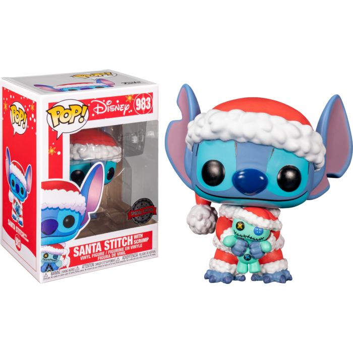 stitch funko navidad