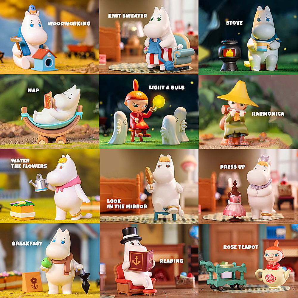 POPMART LIFE IN MOOMINVALLEY THE 1種類WOOD コミック | jeywin.com