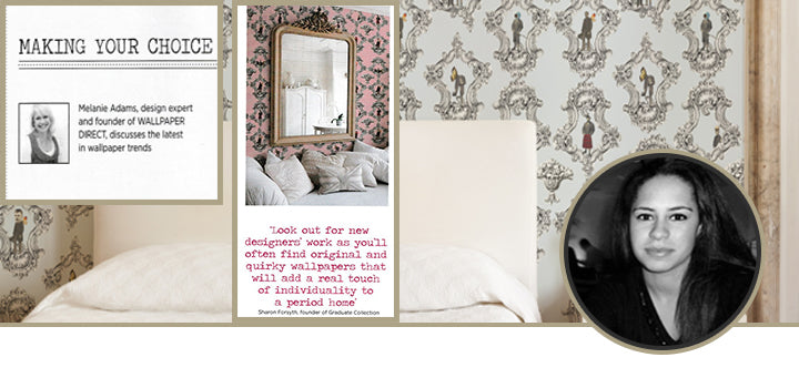 MARIE ANTOINETTE WALLPAPER - PERIOD LIVING