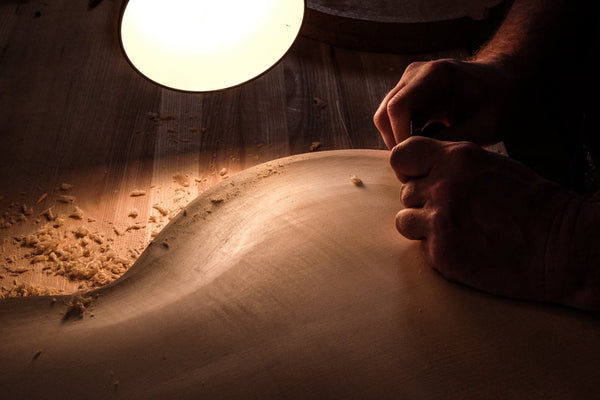 carving an archtop guitar