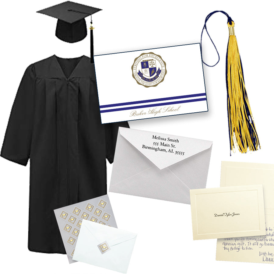 CLAY COUNTY CHRISTIAN ACADEMY DELUXE PACKAGE JDR Grad Supplies