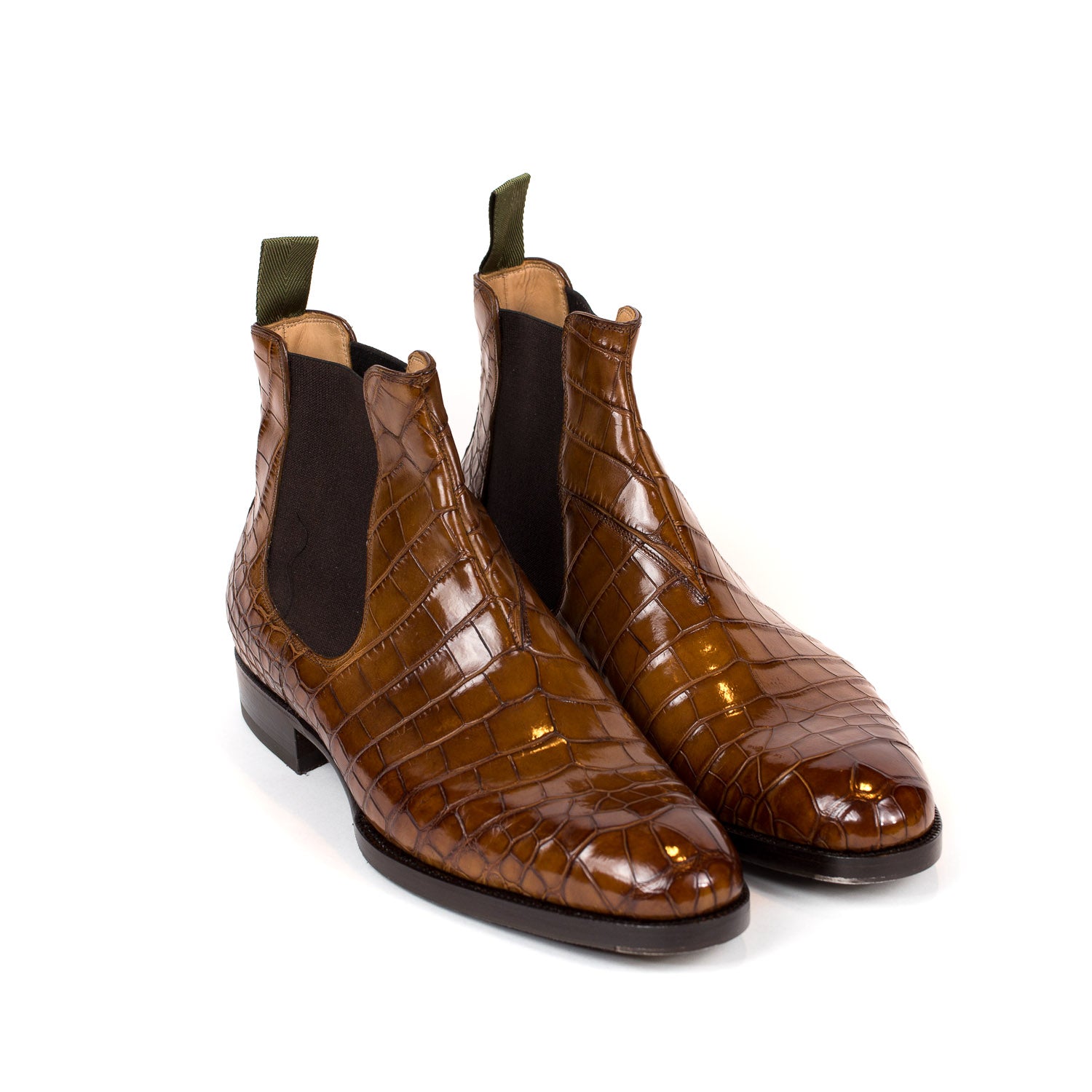Waterfront licens partiskhed Boot "Chelsea" made of crocodile leather - purely handcrafted – Michael  Jondral