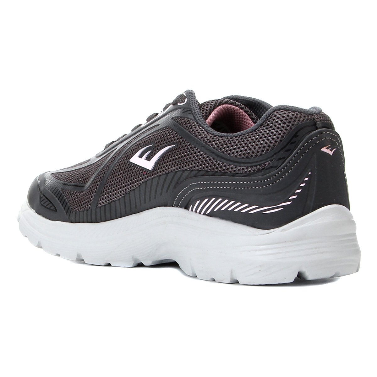 tenis everlast feminino preto e rosa