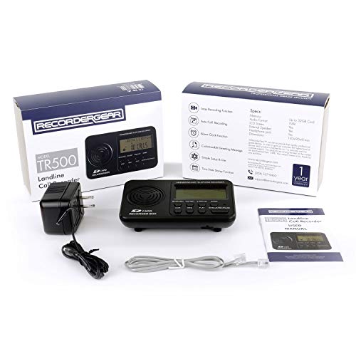 tr500 landline phone call recorder