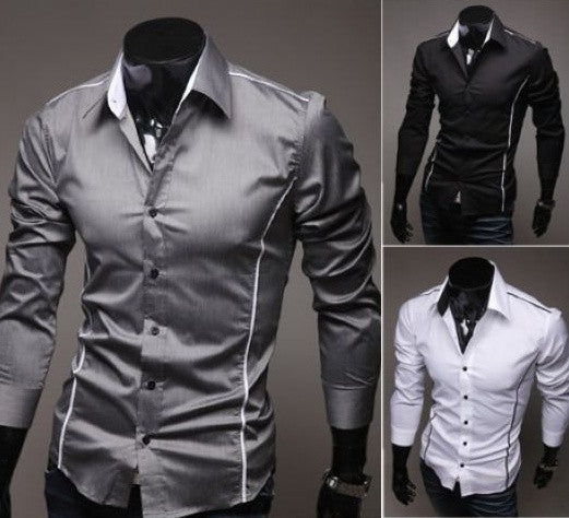 Stylish Mens Dress Shirts Men Fashion 