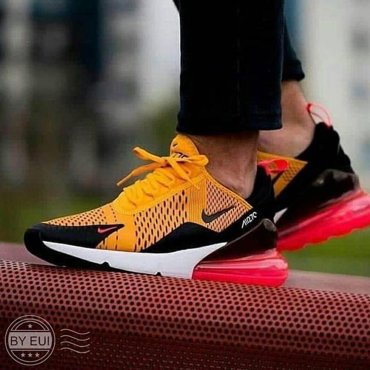 nike air max 270 yellow black red