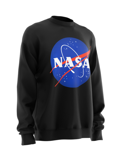 Sweatshirt NASA Insignia logo black