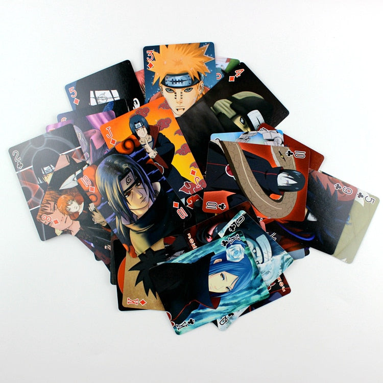 Anime Naruto the customs organization Poker Game Playing Cards Collection