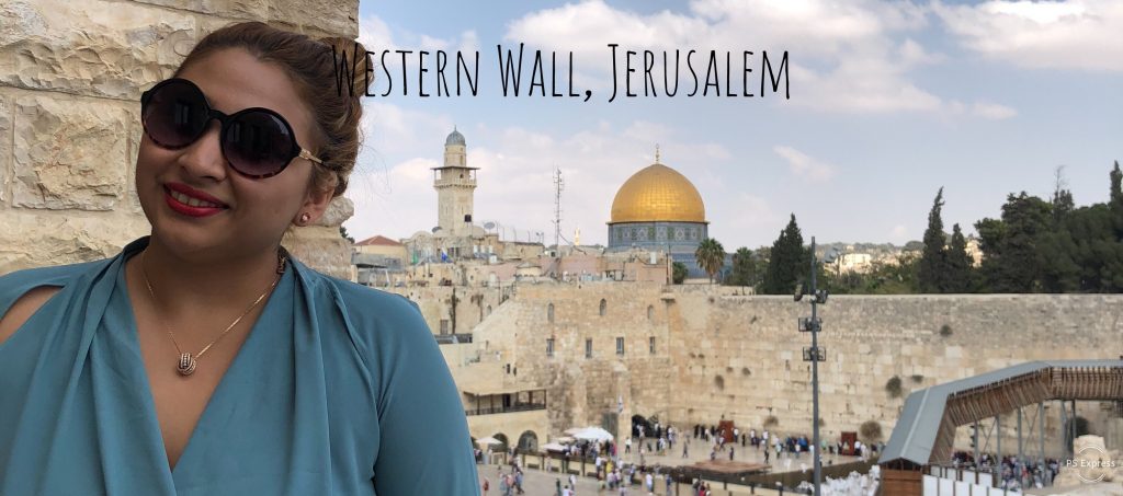 Western Wall view of Jerusalem, Israel