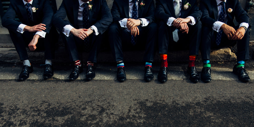 groomsmen wedding socks