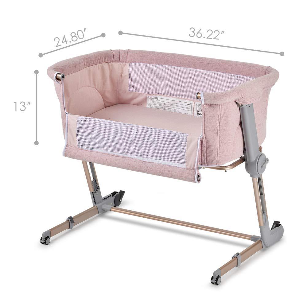 adjustable bedside bassinet