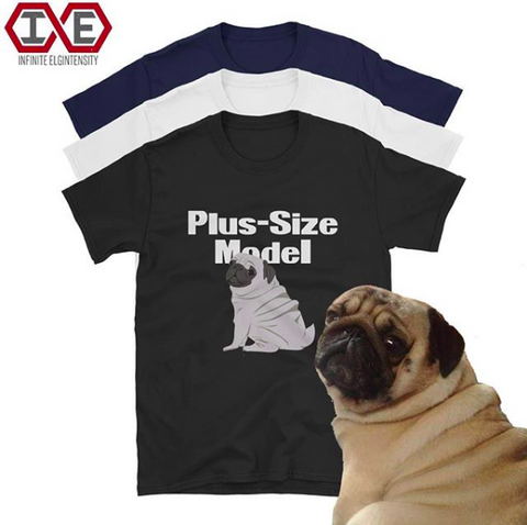 Plus-Size Model T-shirt