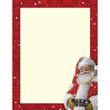 santa stationery, santa letterhead