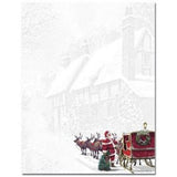 santa stationery, santa letterhead