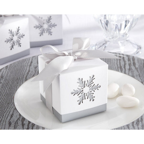 Snowflake Favor Boxes