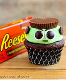 monster cupcakes,halloween cupcakes,halloween baking,halloween desserts