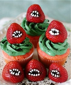 monster cupcakes,halloween cupcakes,halloween baking,halloween desserts