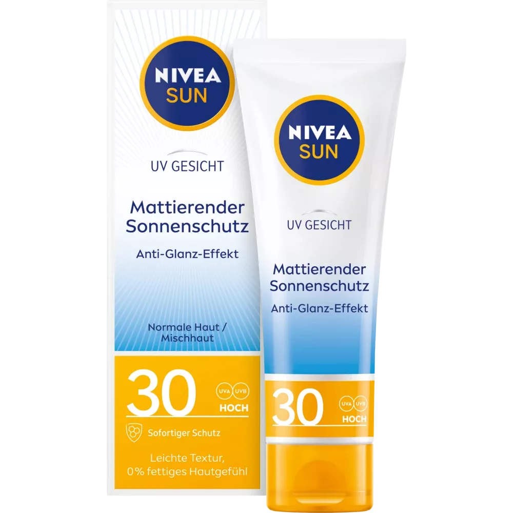Deskundige zelfstandig naamwoord beneden NIVEA SUN Zonnematerende gezichtscrème SPF 30, 50 ml