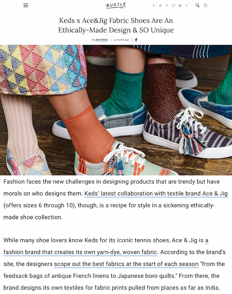 ace&jig featured in bustle, april 2019