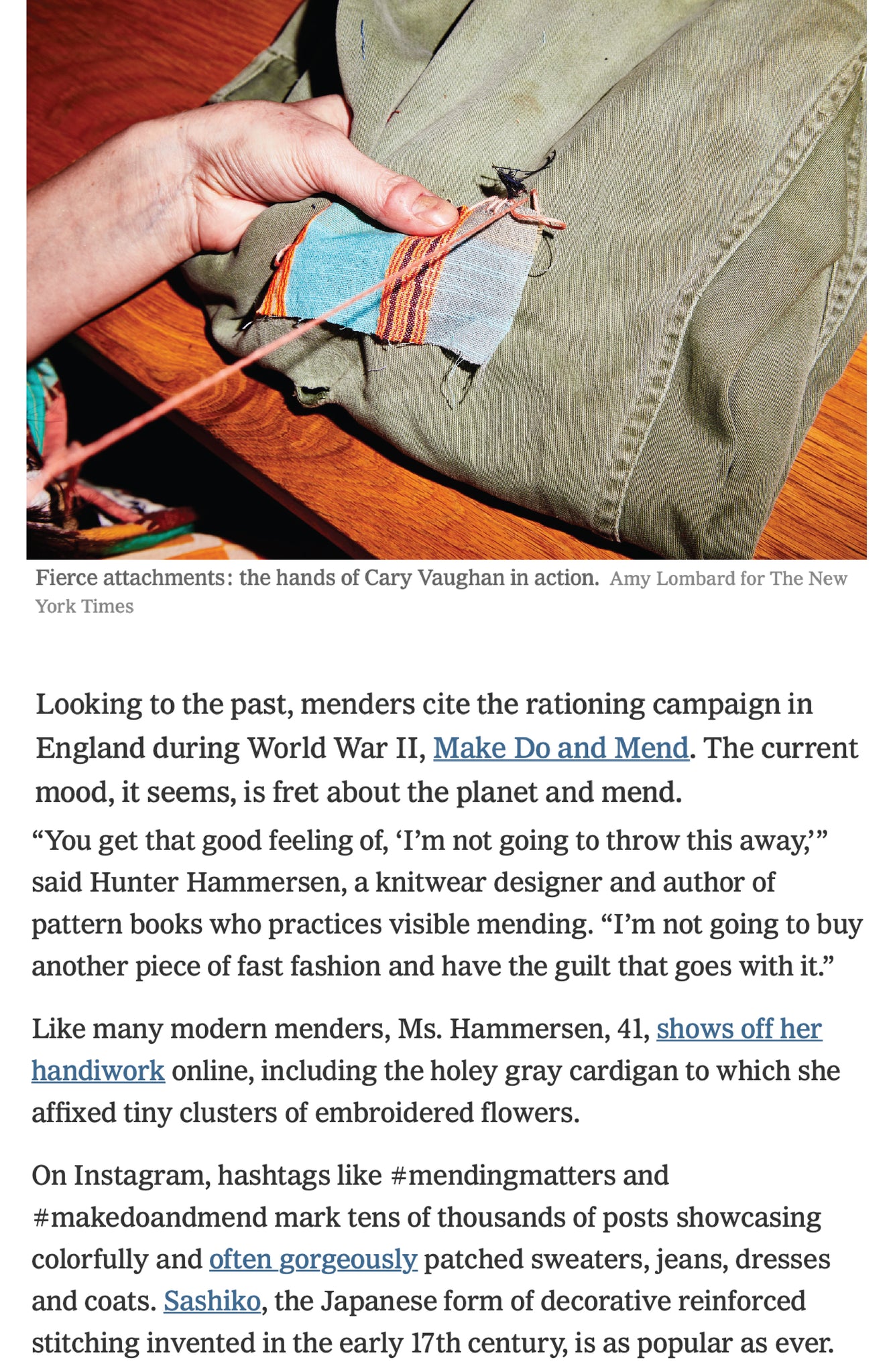 ace&jig featured in new york times