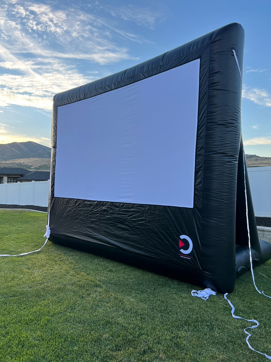 NEW Elite Outdoors Inflatable Platinum 42 Foot Movie Theater Screen 