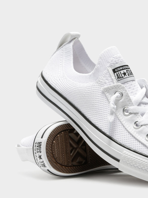 converse white slip ons