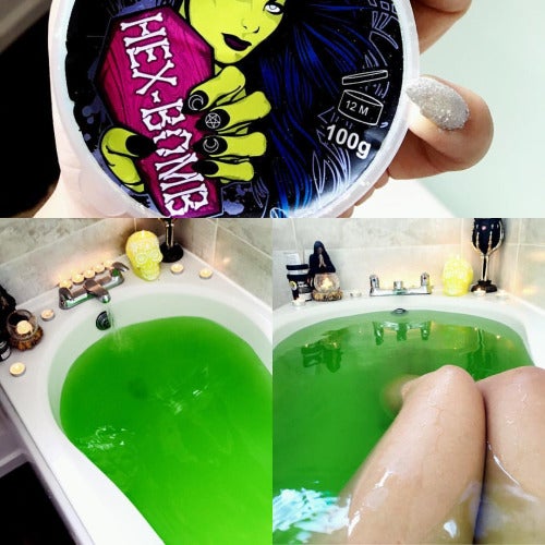 hex bomb bath bombs